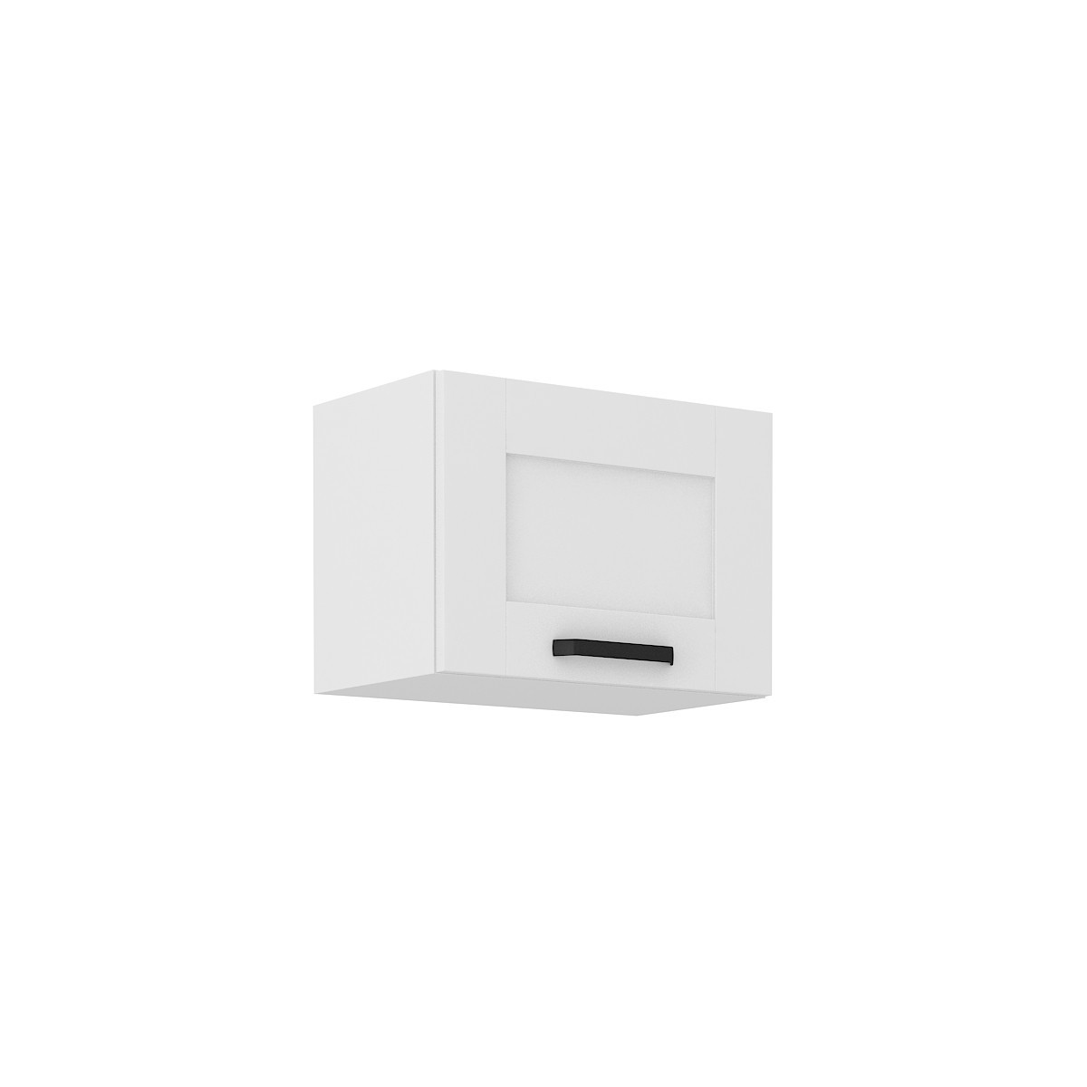 Szafka kuchenna górna 50 cm LUNA 50GU 36 1F WHWH biała mat
