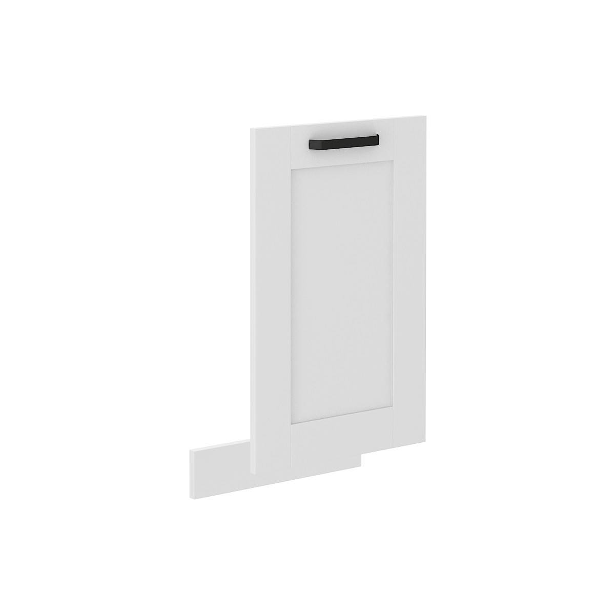 Front kuchenny dolny do zmywarki 45 cm LUNA ZM biały mat