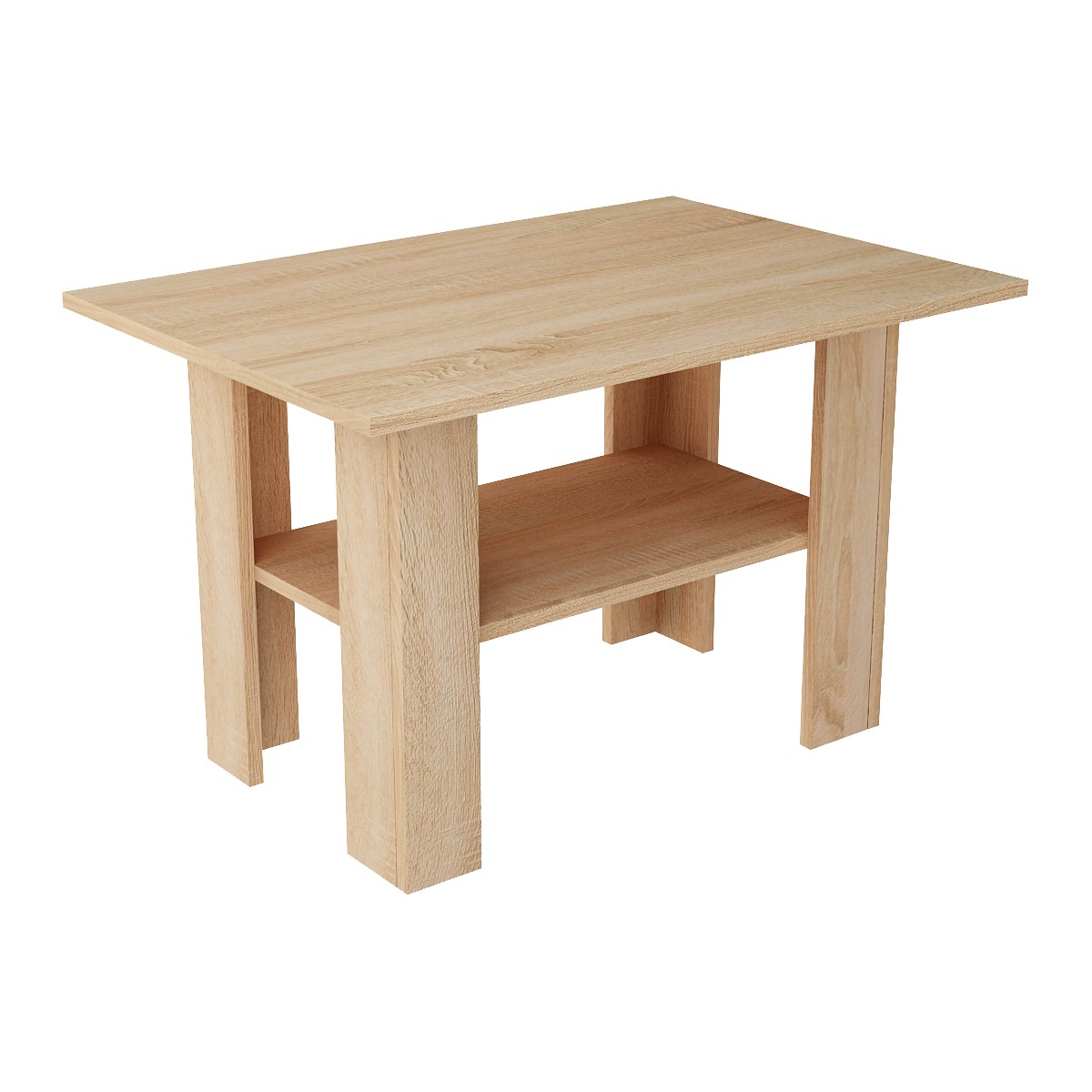 Nowoczesny stolik kawowy mały Kasia 60x87 sonoma