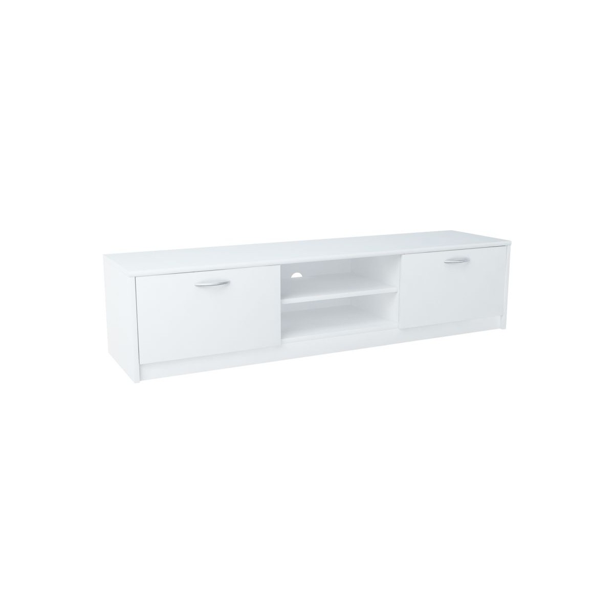 Nowoczesna Komoda RTV biała JULCIA 160cm