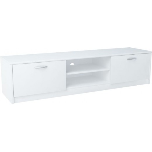 Nowoczesna Komoda RTV biała JULCIA 160cm