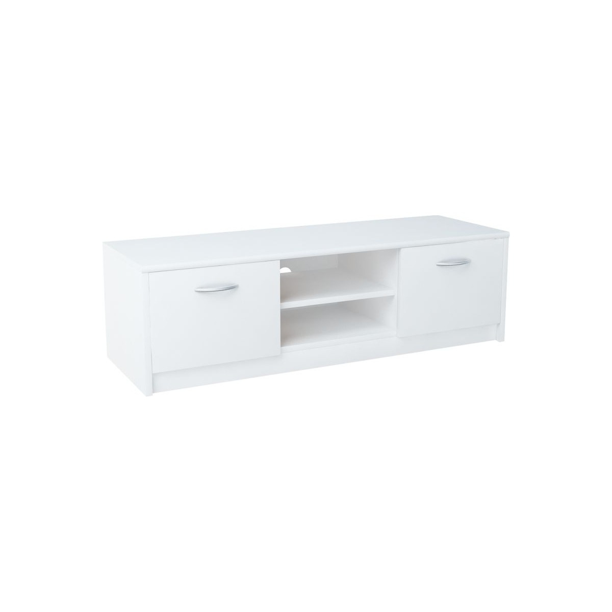 Nowoczesna Komoda RTV biała JULCIA 120cm