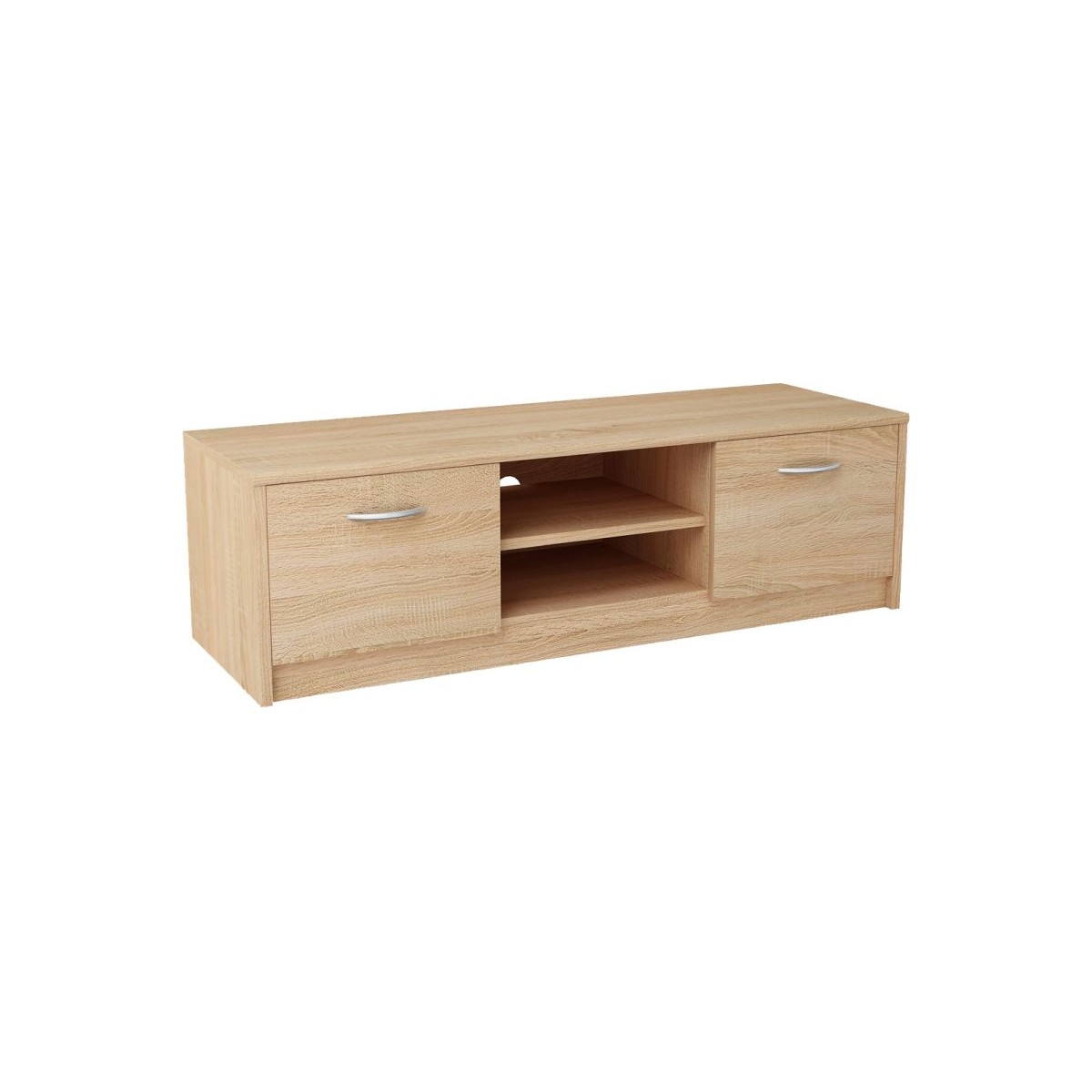 Nowoczesna Komoda RTV dąb sonoma JULCIA 120cm
