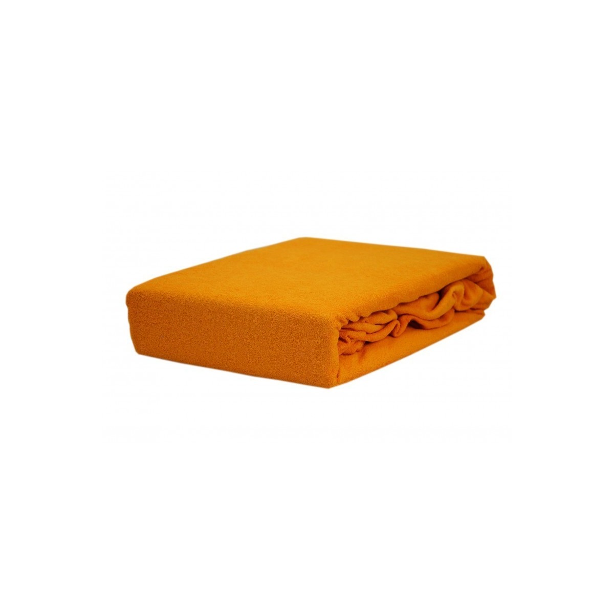 Prześcieradło frotte 200x220 grube złote