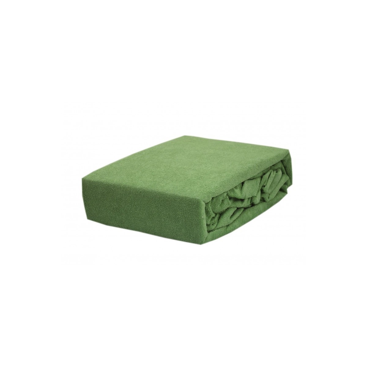 Prześcieradło frotte 200x220 grube miętowe